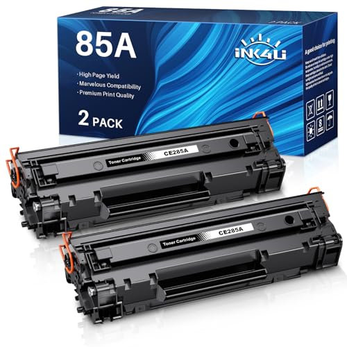 INK4U CE285A 85A Toner Kompatibel für HP 85A Toner für HP Laserjet P1102W P1102 M1212NF M1132MFP M1217NFW M1212 M1132 M1210 M1210MFP P1109 (Schwarz, 2Pack)