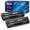 INK4U CE285A 85A Toner Kompatibel für HP 85A Toner für HP Laserjet P1102W P1102 M1212NF M1132MFP M1217NFW M1212 M1132 M1210 M1210MFP P1109 (Schwarz, 2Pack)