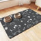 Tapis de nourriture absorbant pour chien : tapis d'alimentation pour chat – 40 x 60 cm – Tapis antidérapant pour gamelles pour animaux de compagnie – Tapis de nourriture pour chat de qualité