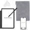Reusable Whiteboard Notebook, A5 Erasable Smart Notebook, Portable Sketchbook with Wipe Cloth and Writing Pen for Students Kids Teacher