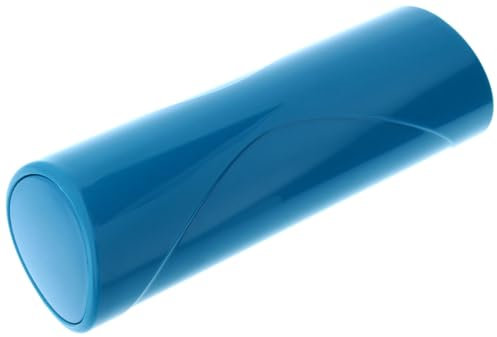 Robustes Brillenetui von Kindler aus hochwertigem Kunststoff mit Spring - Verschluss in Türkis