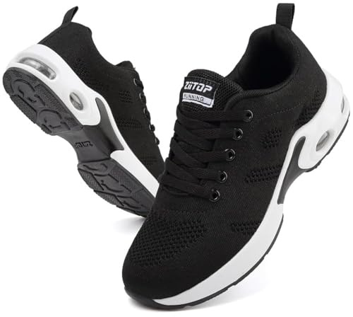 Zapatillas Deportivas Mujer con Colchón de Aire Casual Sneakers Zapatillas de Correr para Mujeres Transpirables Zapatos de Ligero Running Fitness Cómodo Calzado Deportivo
