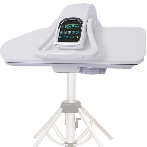 Steam Press Ironing Machine, 2200W Electric Steam Iron Press Machine, Clothes Ironing Press Machine with Touch Screen Panel, 1L Retrospecti Ironing Machine, for Clothing, Suit, Clothing Store(26 inche