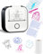 Memoking Mini Imprimante - Print Pods T02 Thermal Printer Mini Thermique Portable de Poche Imprimante sans Encre pour Carte Mémoire Anatomique, Journal, Notes, Photos, Diagrammes, DIY, Noir