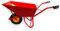 Kelberg Schubkarre Steinsetzer 120L ROT 2,5mm Stahl Wanne Daily VTL 4PR 400-8 ROT RAL 3020