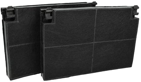 vhbw 2x filtro a carboni attivi sostituisce FABER 6093051, 112.0348.055 per cappe aspiranti