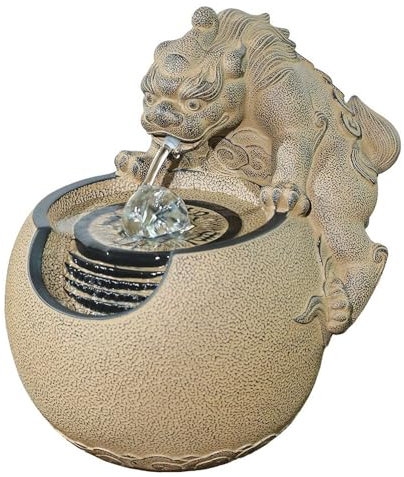 Fontaine d intérieur Fontaine Cascade sculpturale for Bureau, décoration de détente Decoration Maison