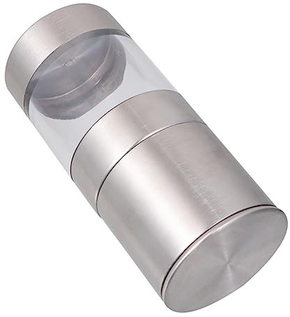 TOPPERFUN Manual Pepper Mill Style Spice Grinder Stainless Steel Peppermill Grinders Spice Blender and