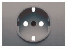 Bjc coral color - Tapa base enchufe seguridad coral gris sombra
