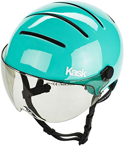 Kask Helm Lifestyle Umfang 59-62 cm Mit Visier, hellblau, M