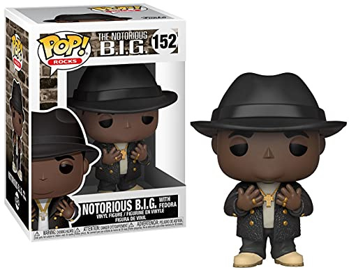 Funko POP! Rocks: Biggie-Notorious BIG B.I.G - Collectable Vinyl Figure - Gift Idea - Official Merchandise - Toys for Kids & Adults - Music Fans - Model Figure for Collectors and Display
