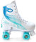 RAVEN Rollschuhe Roller Skates für Kinder Erwachsene Mädchen Damen verstellbar (Serena Navy/Mint, 31-34 (20-21,5cm))