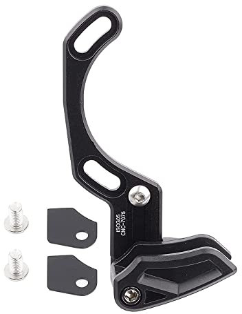 Alomejor Fahrrad Kettenführung Mountainbike-Kettenführung System Bike Chain Guard Kettenschutz aus Aluminium(rot)