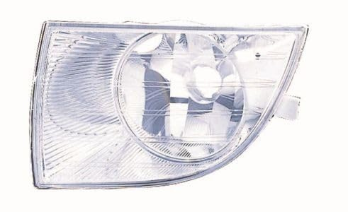 ABAKUS 665-2004L-UE Nebelscheinwerfer ohne Lampenträger ohne Glühlampe Kompatibel mit SKODA Fabia II Schrägheck 542 5J0941701 für Linkslenker
