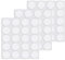 Cuscinetti adesivi bifacciali, 60 pezzi, nano, nastro biadesivo, rotondo, 30 mm, rimovibile, resistente, lavabile, senza traccia, resistente, riutilizzabile