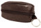 Charmoni - Porte Monnaie - Portefeuille - Multi Poches - en Cuir véritable - pour Homme (Marron foncé)