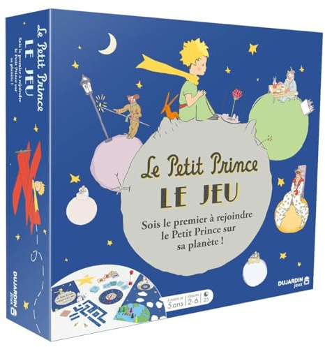 Jumbo DUJARDIN – Der kleine Prinz – Brettspiel für Kinder – Gesellschaftsspiel für Familie – ab 5 Jahren – 2 bis 6 Spieler