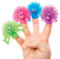 Baker Ross FX672 Hedgehog Finger Puppets - Pack of 8, Party Bag Fillers for Kids