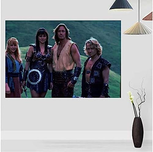 Poster Xena: Kriegerprinzessin Vintage-Filmposter, Wandkunst, Bilder, Poster Und Drucke, Leinwandgemälde, Heimdekoration 50X70Cm Kein Rahmen