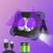 Lichaser Tragbares wiederaufladbares LED Schwarzlicht, 395nm UV 30 Stunden Batterie LED Black Light, kabelloses UV-Flutlicht für Glühen, dunkle Partys, Welsfischen, Halloween