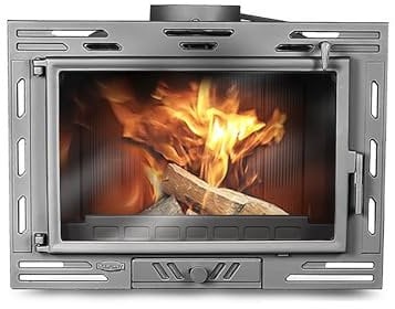 Inserto para chimenea de leña de hierro fundido - W9 (9,8 kW) ECO
