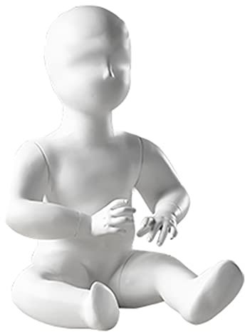 Schaufensterpuppe, Posierendes Kinder-Kind-Schaufensterpuppe, Abgestuftes Display-Regal, Modedesign-Ständer, Sitzende Baby-Kleiderform, Feststeckbare, Leichte, Realistische Vollschaufensterpuppe