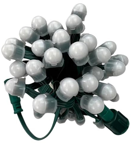 Adressierbarer DC5V SK6812-RGBW (warmweißer) IP68-Pixelknoten; 12-mm-Loch; mit Epoxidharz gefüllt; 50 Stück in einer Reihe; mattierte Abdeckung(13.5mm pigtials)