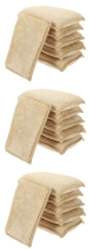 Healvian 18pcs Reusable Multi-Function Cleaning Sponges for Daily Dishwashing Non-Scratch Wok Scrubbers for Dishes Pots Pans and Kitchen