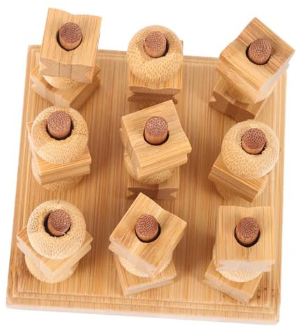 ORFOFE 1 Satz Schwerkraft Verbindet Vier Schachstrategie-denkspielzeug Spielzeug Für Die Reise Strategie-brettspiele Planke Interaktives Familienspiel Kinder Spielset Zehenbrett Hölzern