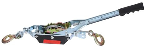 jojofuny Tragbare Hand Kabel Puller Seil Kommen Entlang Ratsche Power Winde Baum Fällen Krawatte Dual