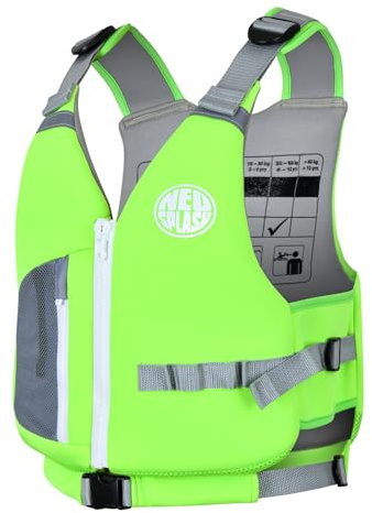 Aiuto al Galleggiamento Adulti, Giubbotto Solido, Ideale per Sport Acquatici, kayak, Sup, Canottaggio, Snorkeling (Green, S)