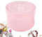 Nail Tool Organiser, Manicure Box - Professional Double Layer Removable Manicure Case - Non Slip Portable Station Storage Box Lightweight Cosmetics for, pink, see description, See description