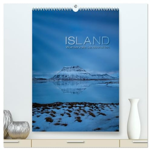 Island - Wundervolle Landschaften (hochwertiger Premium Wandkalender 2026 DIN A2 hoch), Kunstdruck in Hochglanz: Jeden Monat ein Stück Island - von ... Europas dem Vatnajökull. (CALVENDO Natur)