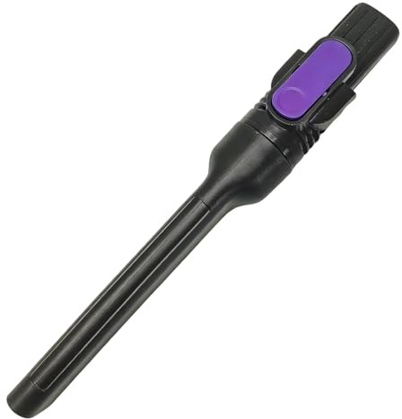 Hogulin Replacement for Shark Crevice Tool, Crevice Tool Brush for Shark IZ201 IZ202 IZ251 IZ252 Vacuum Cleaners Upholstery CreviceTool Accessory with D-Shaped Vacuum