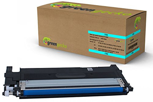 Toner Cyan ersetzt Samsung CLT-C406S I Für Samsung CLP-360, CLP-365w, CLX3305, Xpress-c460fw I Druckerpatrone Cyan/blau
