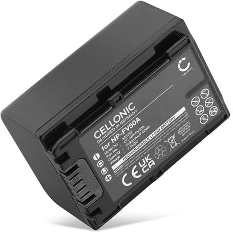 subtel® NP-FV70A NP-FV50A NP-FV30 NP-FV90 NP-FV100A Battery Replacement for Sony FDR-AX33 AX100 PXW-X70 HDR-CX625 CX450 HXR-NX80 NEX-VG30 VG10 1030mAh Camera Spare Backup Power Pack