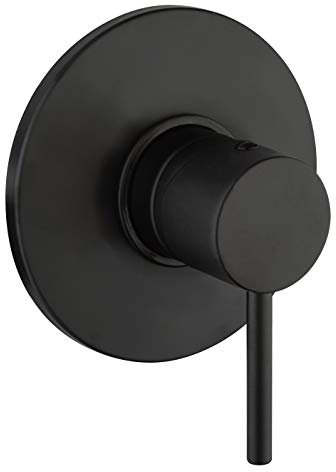 Paini - Cox 78YO690TC Mitigeur de Salle de Bain Encastrable à Levier Unique pour Douche en Laiton, Finitions NOIR MAT