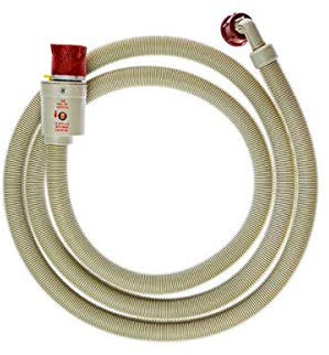 JCSPARES® tubo carico elettrovalvola acquastop 2,5MT lavastoviglie compatibile con rex compatibile con aeg compatibile con electrolux