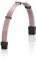 LINKUP - 30cm 8 Pin (6+2) GPU PSU Cable Extension 18AWG Oxygen Free Copper (OFC) Teflon Jacket Custom Mod GPU PC w/Combs | Single Pack | 300mm - Pink