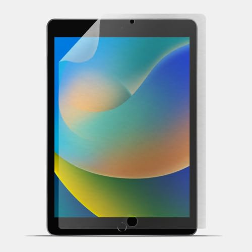 fives®, Película Protectora para iPad, Película Protectora 5 en 1, Protección contra la Luz Azul y las Bacterias con Efecto Papel Suave, Anti Reflejo y Anti Huellas, Fácil de Instalar