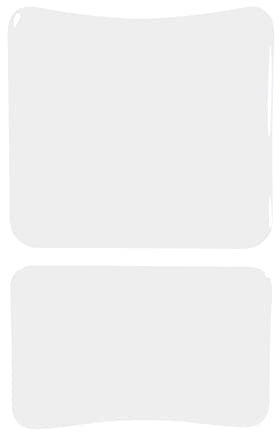 BIKE-label Adesivo per serbatoio trasparente piccolo 3D per moto, protezione del serbatoio X501865