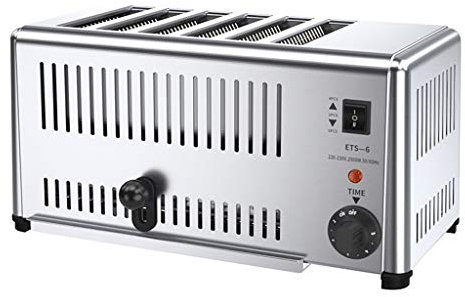 caihuashopping Toaster Toaster Breakfast Machine Hotel Commercial Toaster 6-slice Grilled Bun Oven Barbecue Clip Bun Toaster Toasters