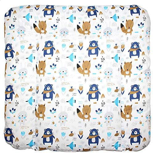 Baby Auflage Wickelauflage - Boho - 70x50 cm 70x70 cm 70x85 cm Wickeltischauflage (70 x 70 cm)