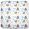 Baby Auflage Wickelauflage - Boho - 70x50 cm 70x70 cm 70x85 cm Wickeltischauflage (70 x 70 cm)