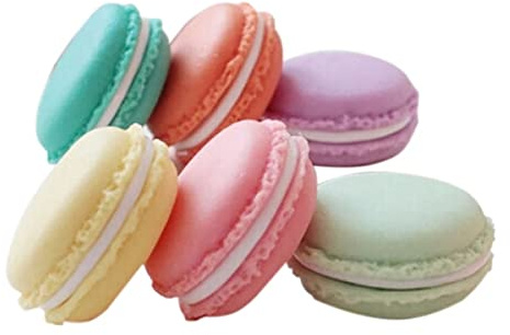 MaoNativey 6 Stück Mini Macaron Kosmetiktasche Kopfhörer Box Ohrring Ring Schmuck Tragbar Aufbewahrungsbox