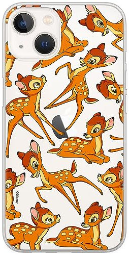 ERT GROUP Handyhülle für iPhone 13 Mini Original und offiziell Lizenziertes Disney Muster Bambi 017 optimal an die Form des Handy angepasst, teilweise transparent