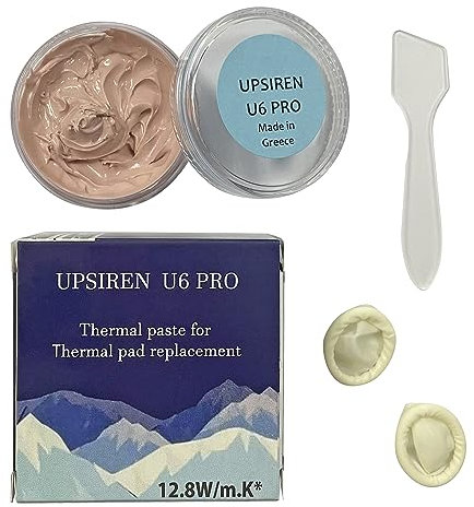 Masilla térmica original UPSIREN U6 PRO de 20 g para procesador VGA GPU IC, almohadilla térmica de enfriamiento rápido, reemplazo de masilla de bloqueo de calor de alto rendimiento