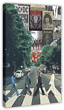 RIKCAT Poster von Arctic Monkeys 3 Leinwand Poster Schlafzimmer Dekor Sport Landschaft Büro Zimmer Dekor Geschenk Rahmenstil 50 x 75 cm