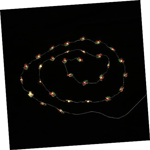 HAKIDZEL 1 Stück Schnur Lkw-lichterketten Weihnachtsbaumgirlande Leuchtende Weihnachtliche Wanddekoration Rotes Lkw-led-licht Led-weihnachts-hängelampe Einzigartig Dekorative Lichter Abs