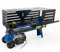 Hyundai 7 Tonne Horizontal Electric Log Splitter with Hydraulic Ram, Steel Protection Cage 250mm Split with 3 Year Warranty